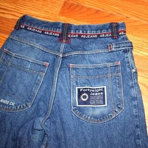 Fortyeight Jeans Work Denim - Size 32M - Early 90s